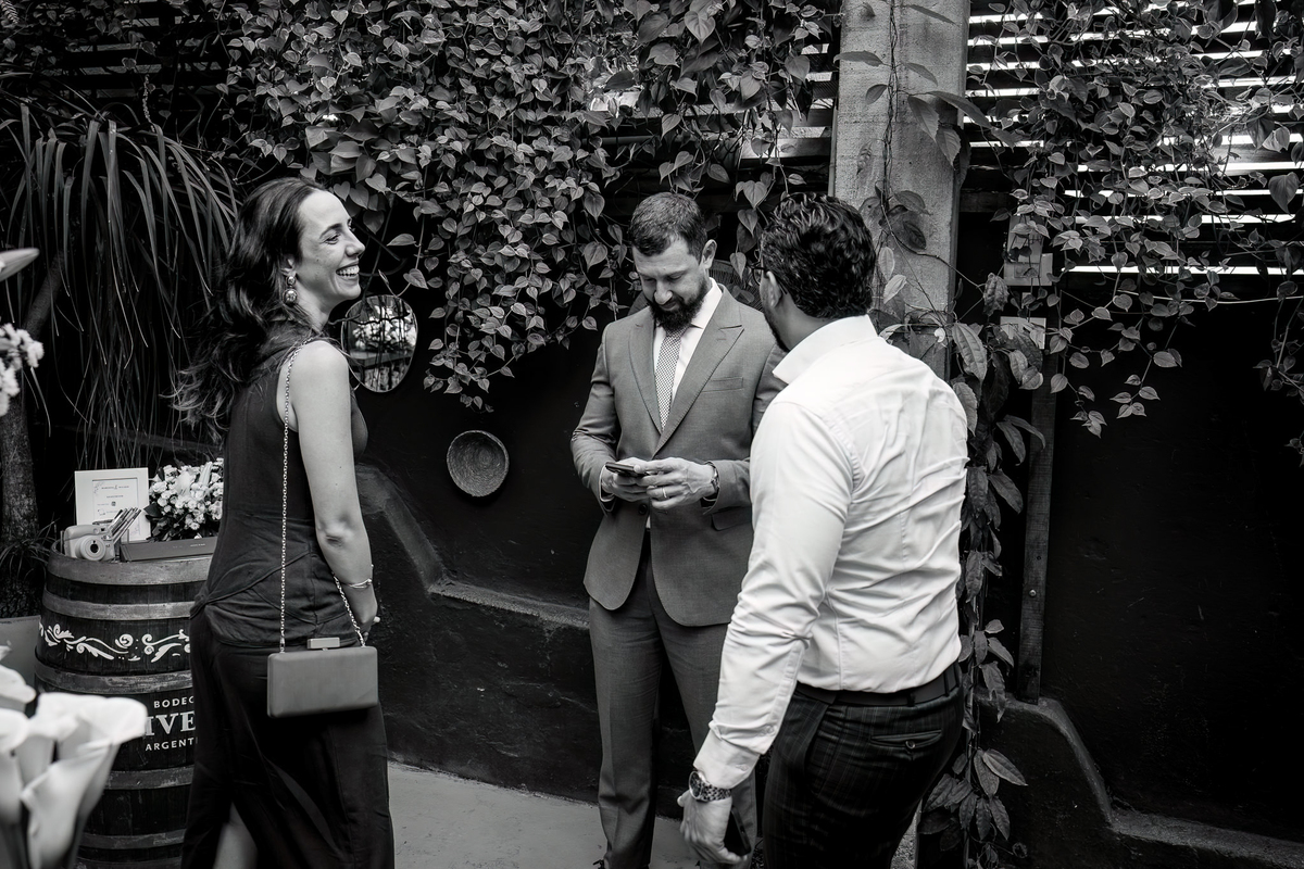 Fotografia de casamento intimista no Rincon Escondido em São Paulo