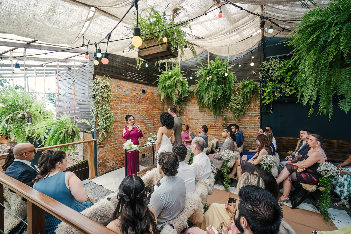 Mini wedding. vila madalena Casamento intimista no Rincon Escondido em São Paulo