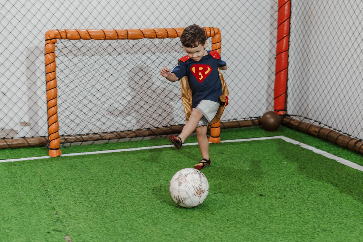 Festa Infantil tema super heróis no Espaço Jack Kingdon em Santo André por Jstella Fotografia