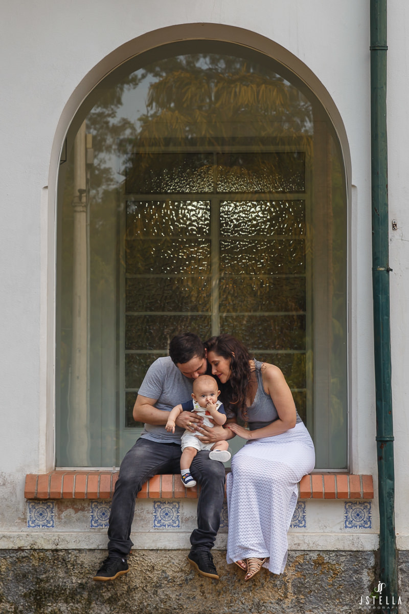 Ensaio de bebê no parque