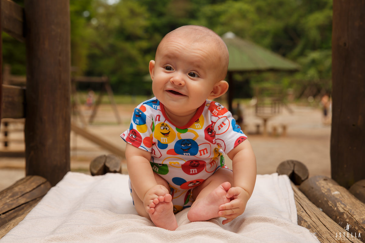 Ensaio fotográfico de bebê