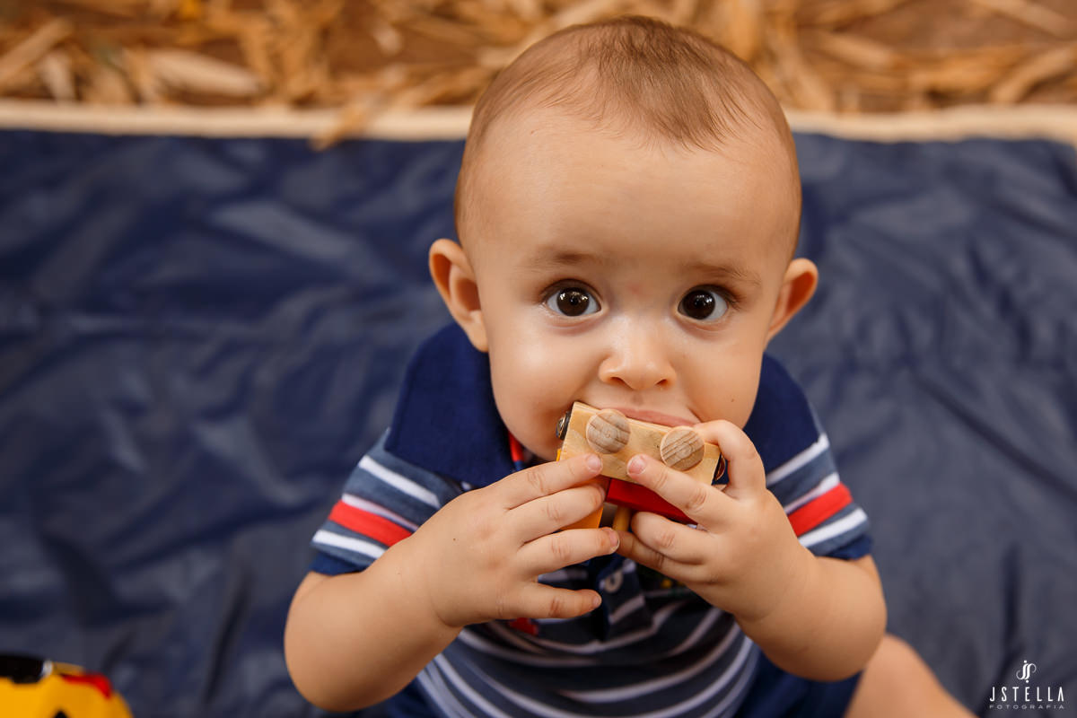 Ensaio de bebê no parque