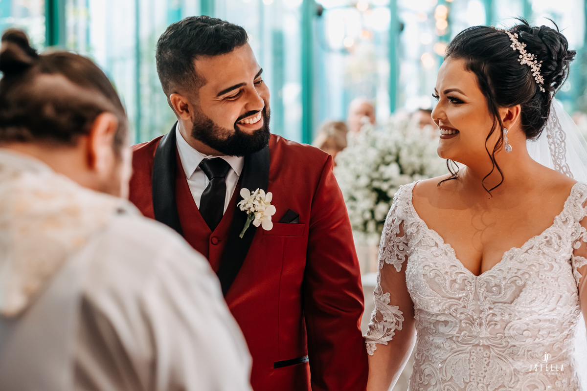 cerimônia de casamento no Vila Valentim