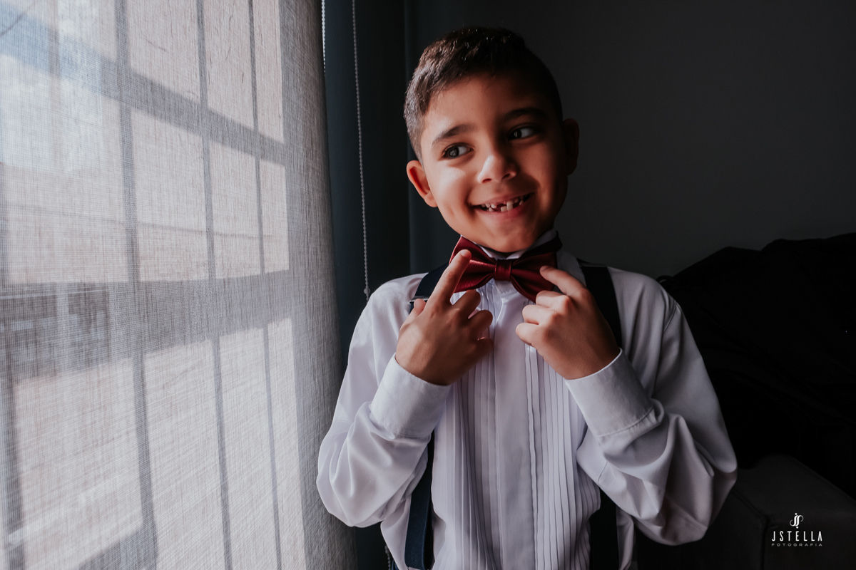 pajem de gravata borboleta