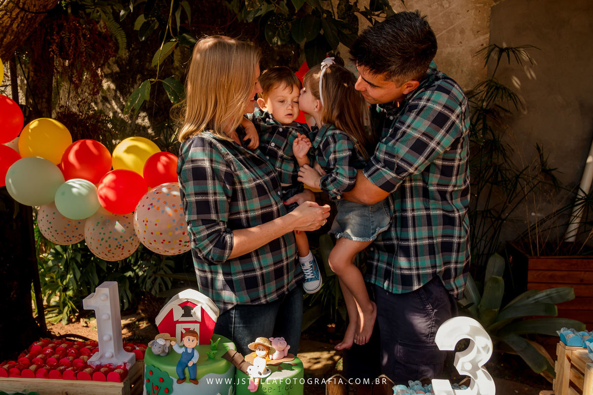 foto descontraída no parabéns