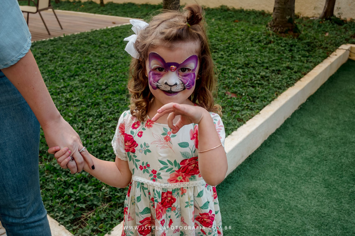 pintura artistica em festa infantil