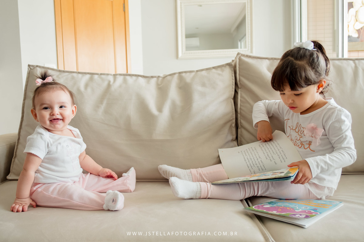 ensaio família em casa