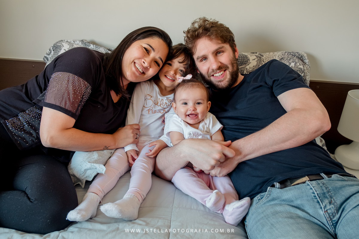 ensaio família em casa