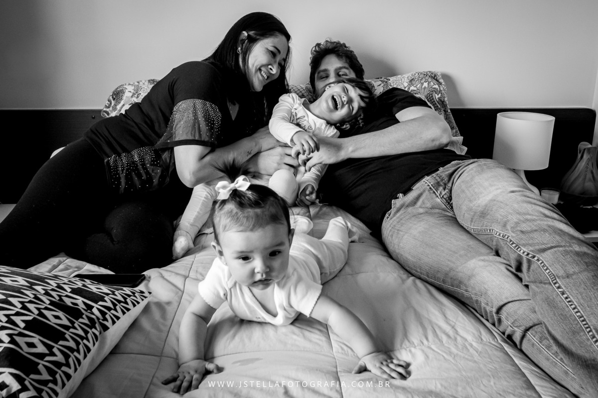 ensaio família em casa