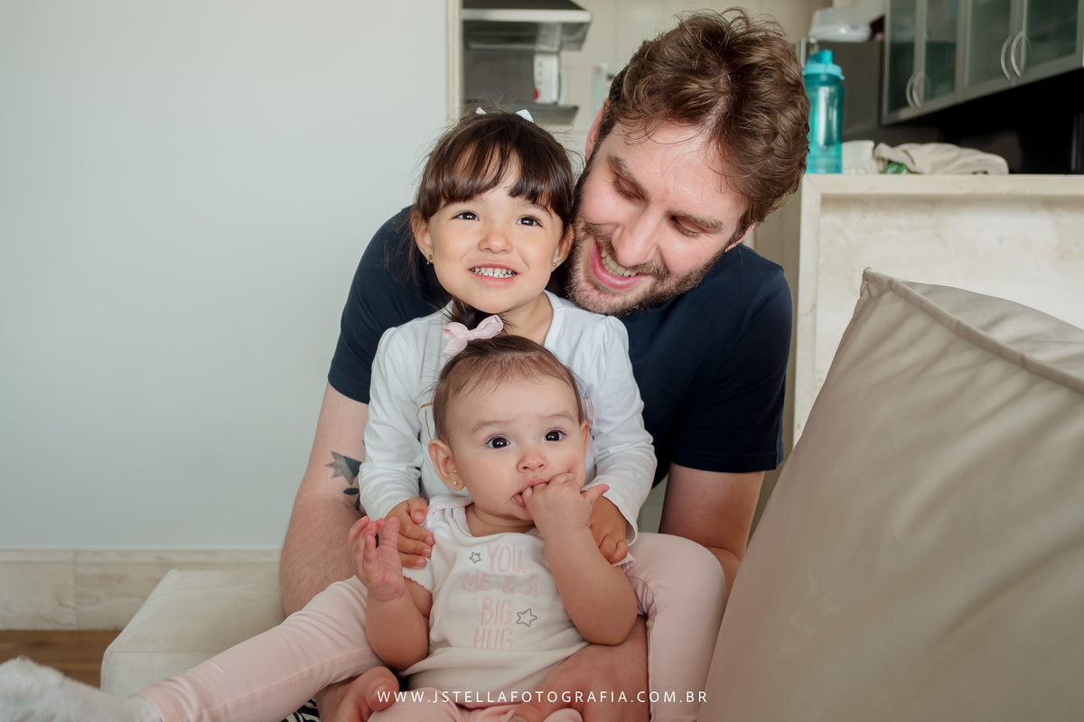 ensaio família em casa