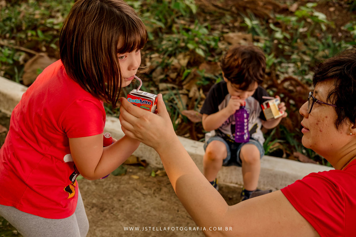 ensaio de família no parque