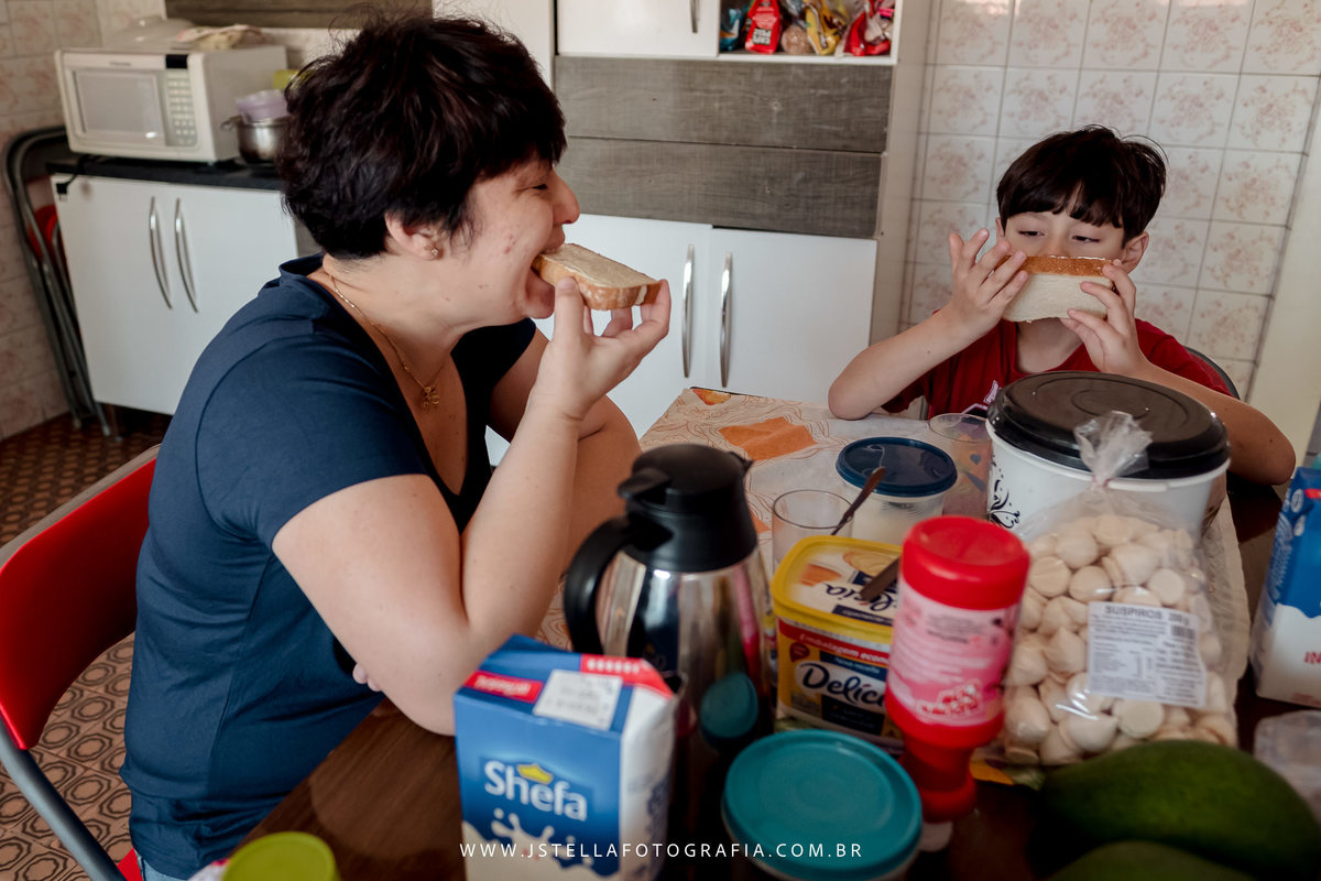 fotografia documental da família