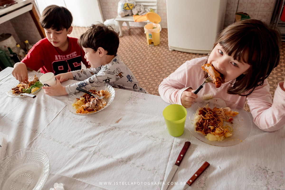 fotografia documental da família