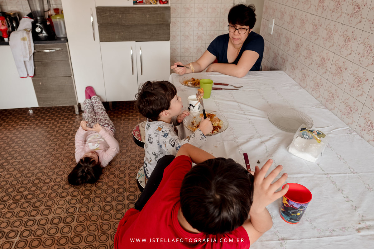 fotografia documental da família