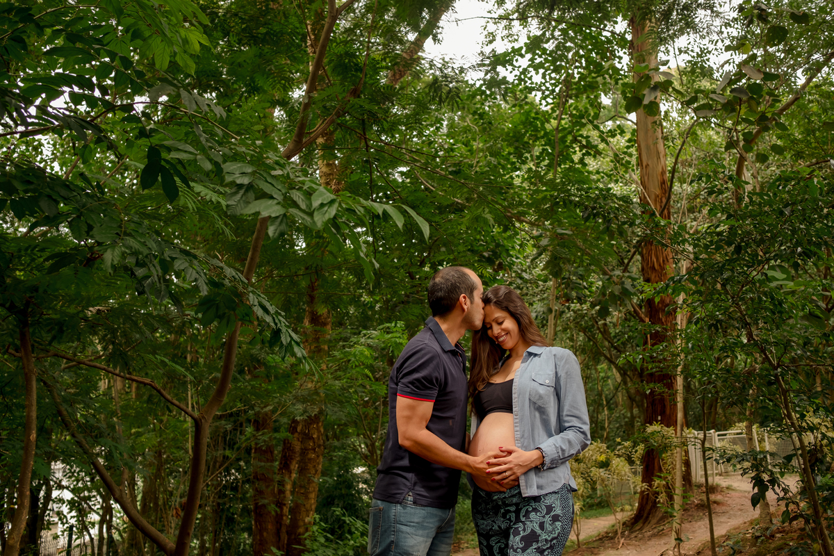 ensaio gestante em casa