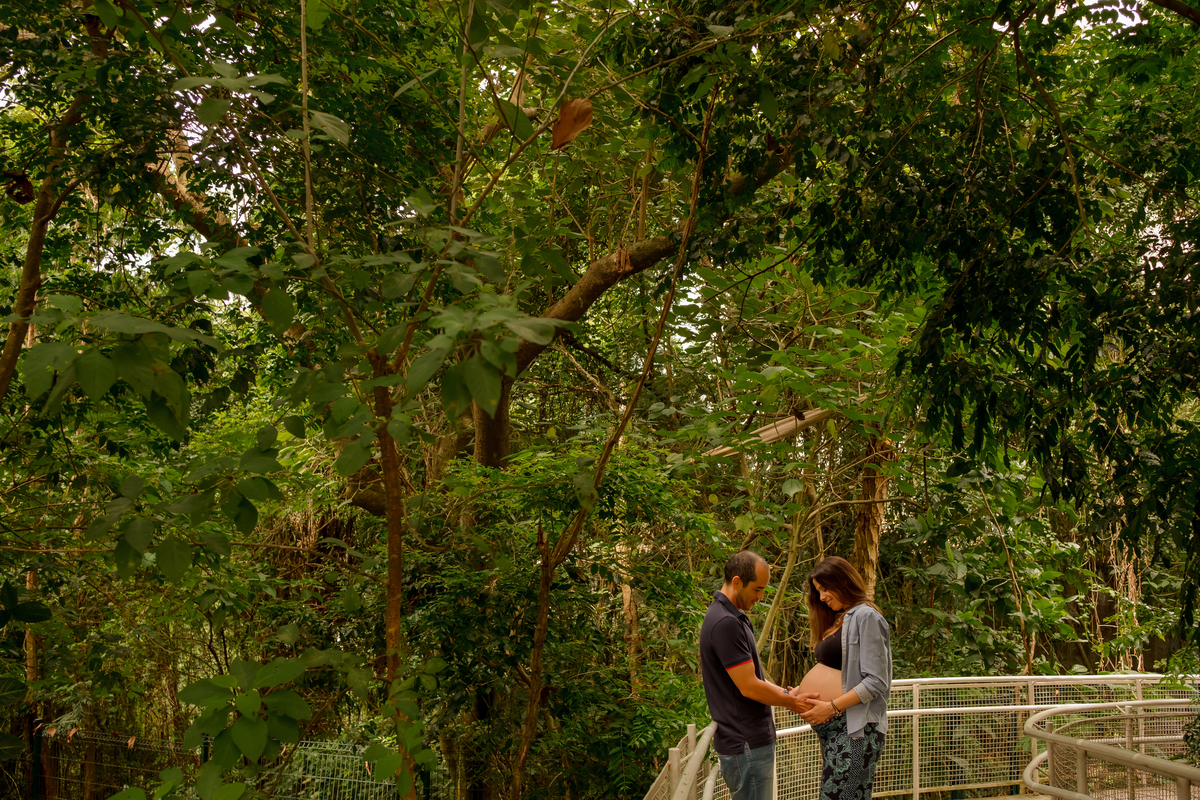 ensaio gestante em casa