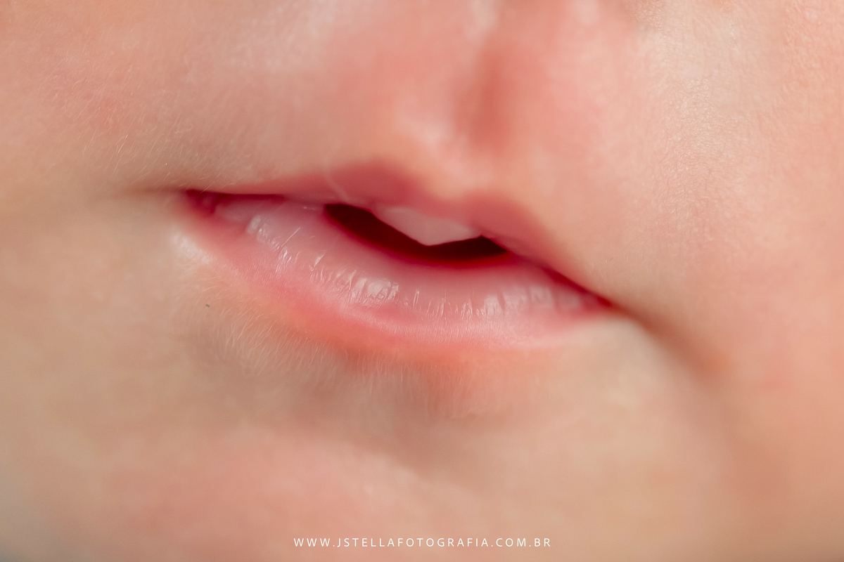 boca do recem nascido