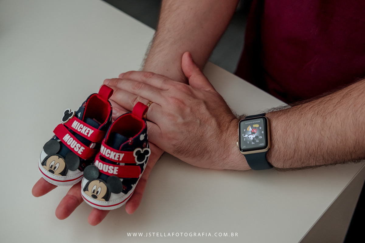 ensaio gestante em casa