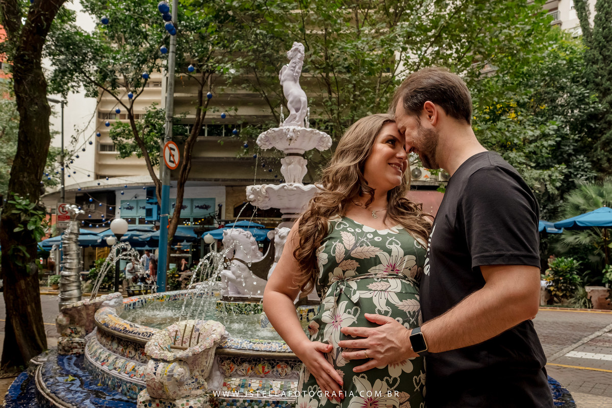 ensaio gestante rua Avanhandava