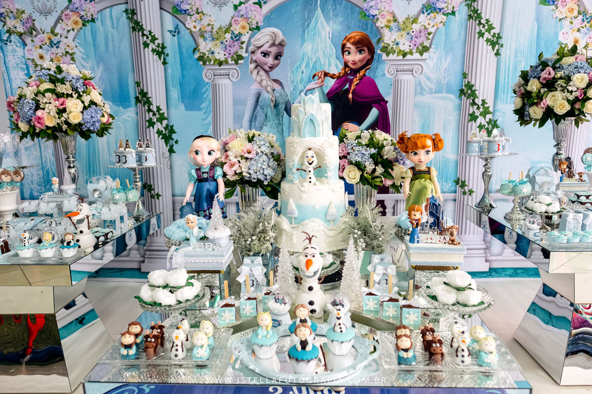 festa infantil frozen