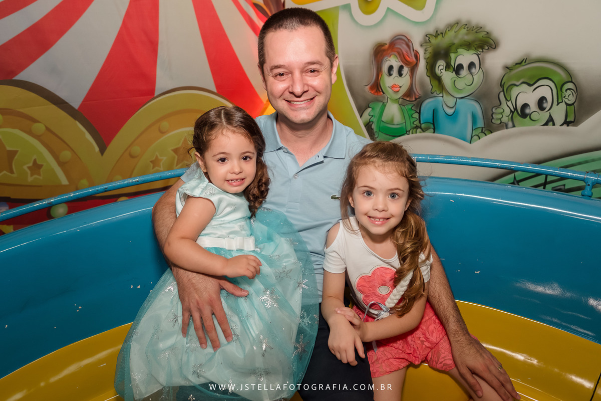 pai e aniversariante no labamba