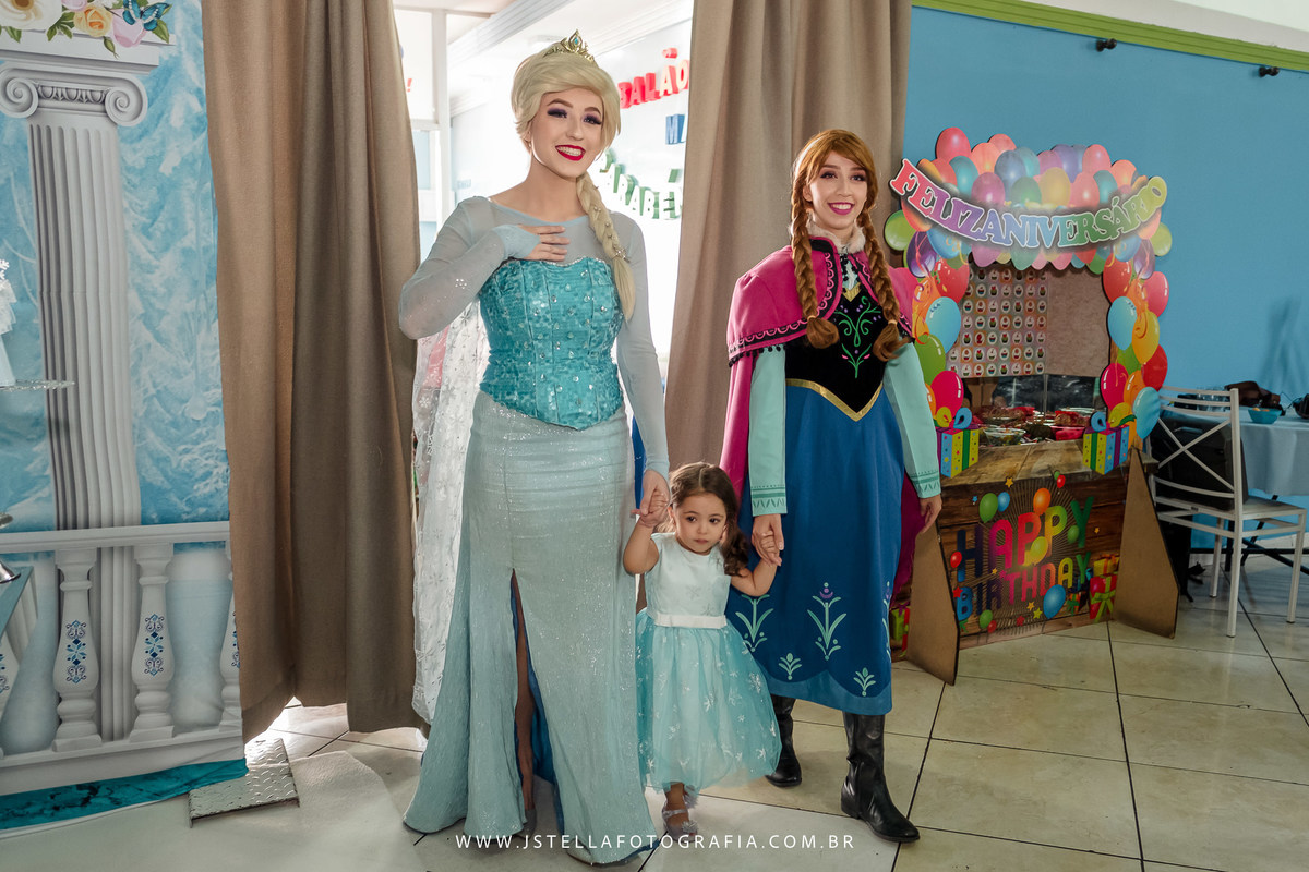 festa infantil frozen