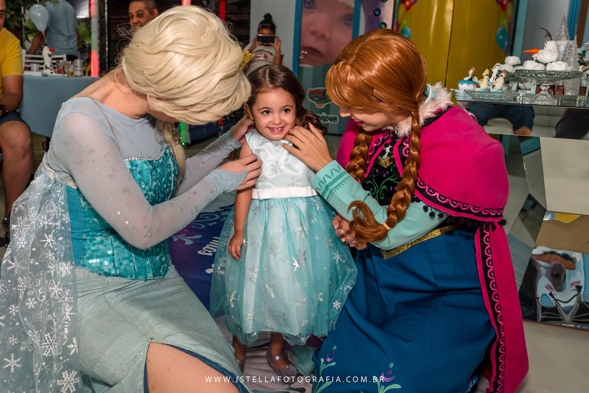 festa infantil frozen