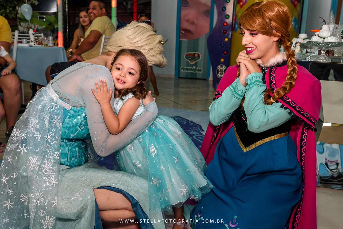 festa infantil frozen