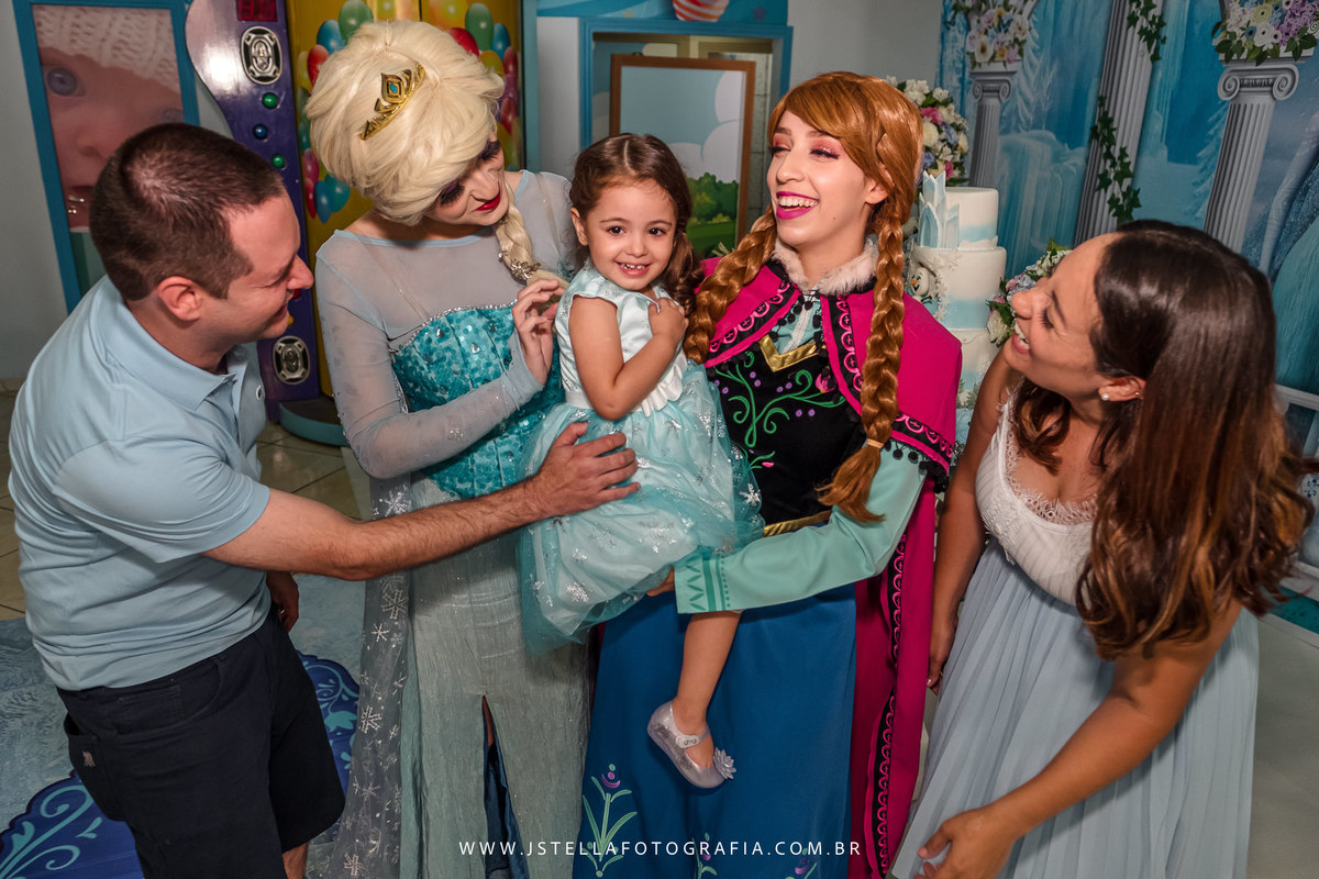 festa infantil frozen