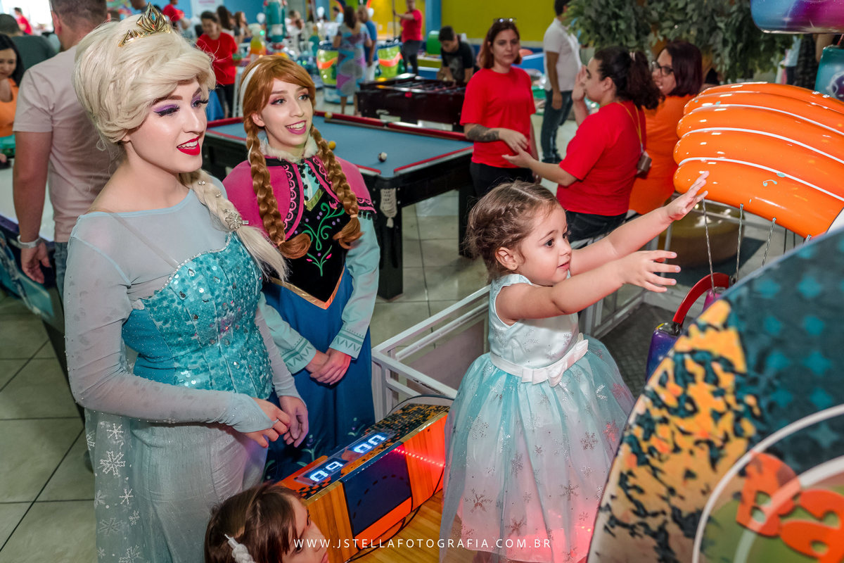 festa infantil frozen