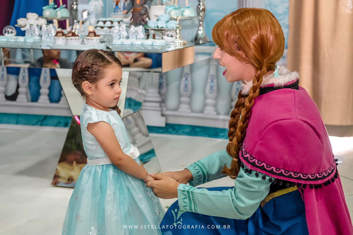 festa infantil frozen