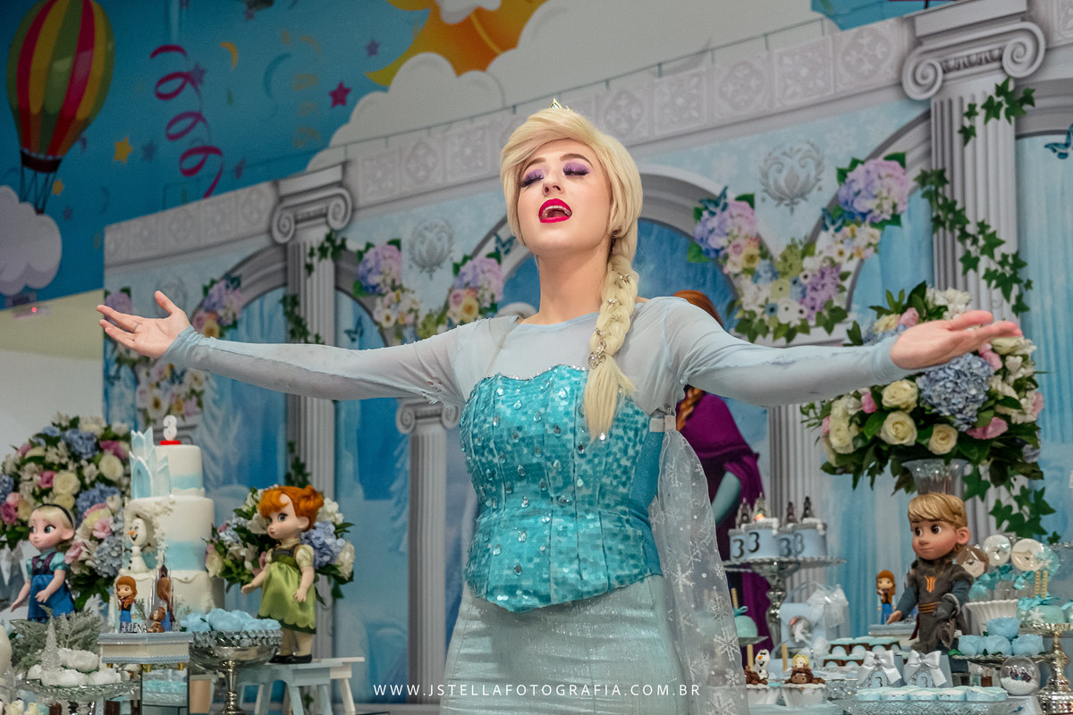 festa infantil frozen