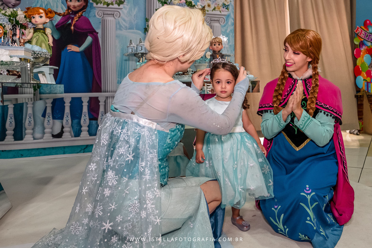 festa infantil frozen