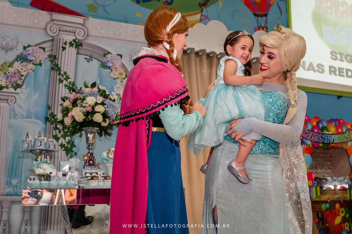 festa infantil frozen