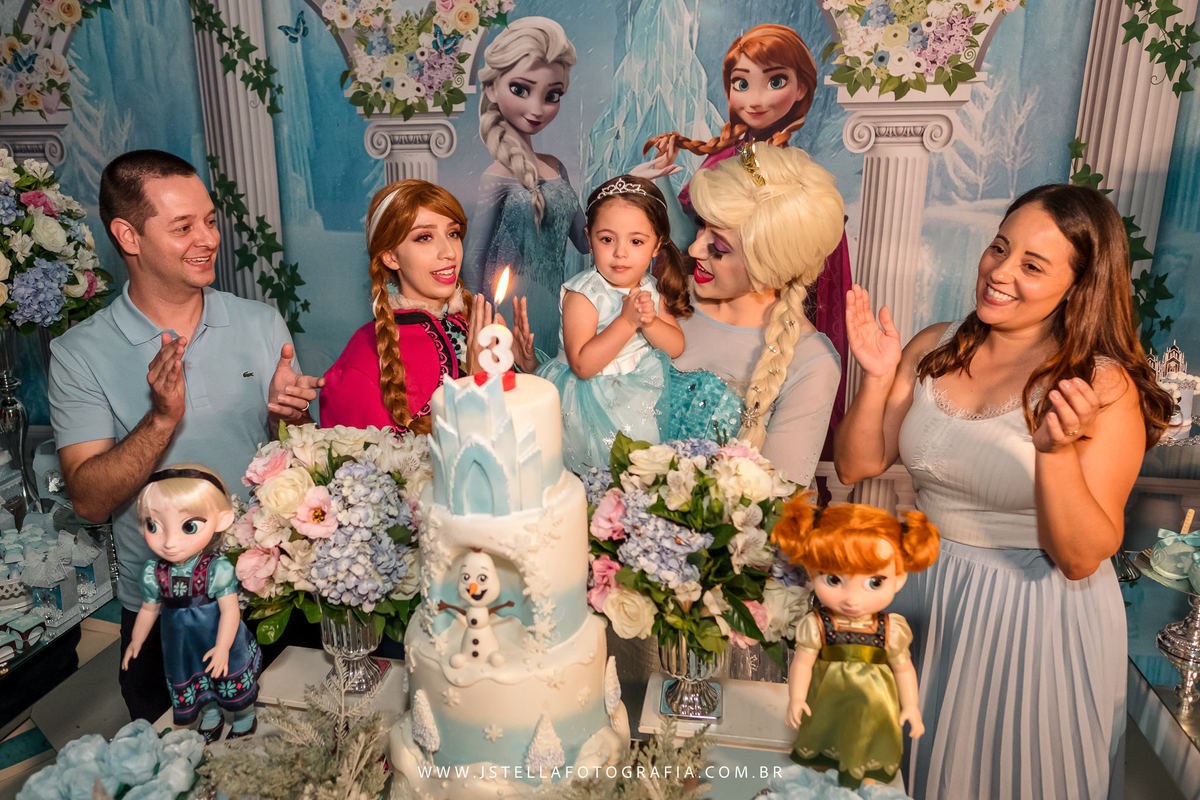 festa infantil frozen