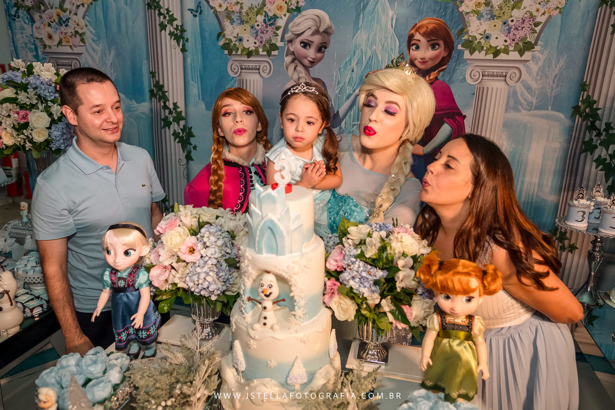 festa infantil frozen