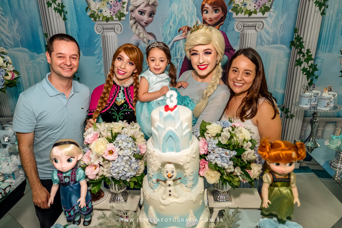 festa infantil frozen