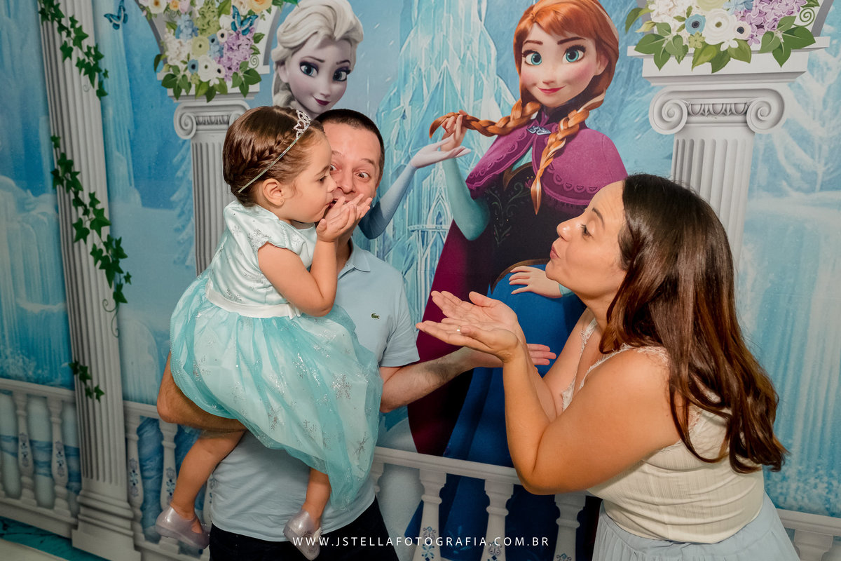 festa infantil frozen