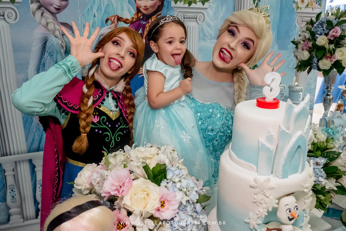festa infantil frozen
