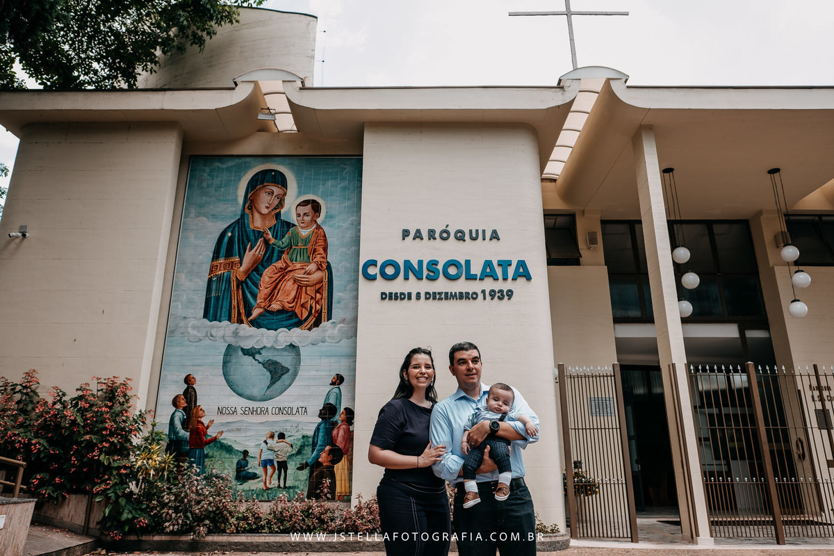 fotografia de batizado