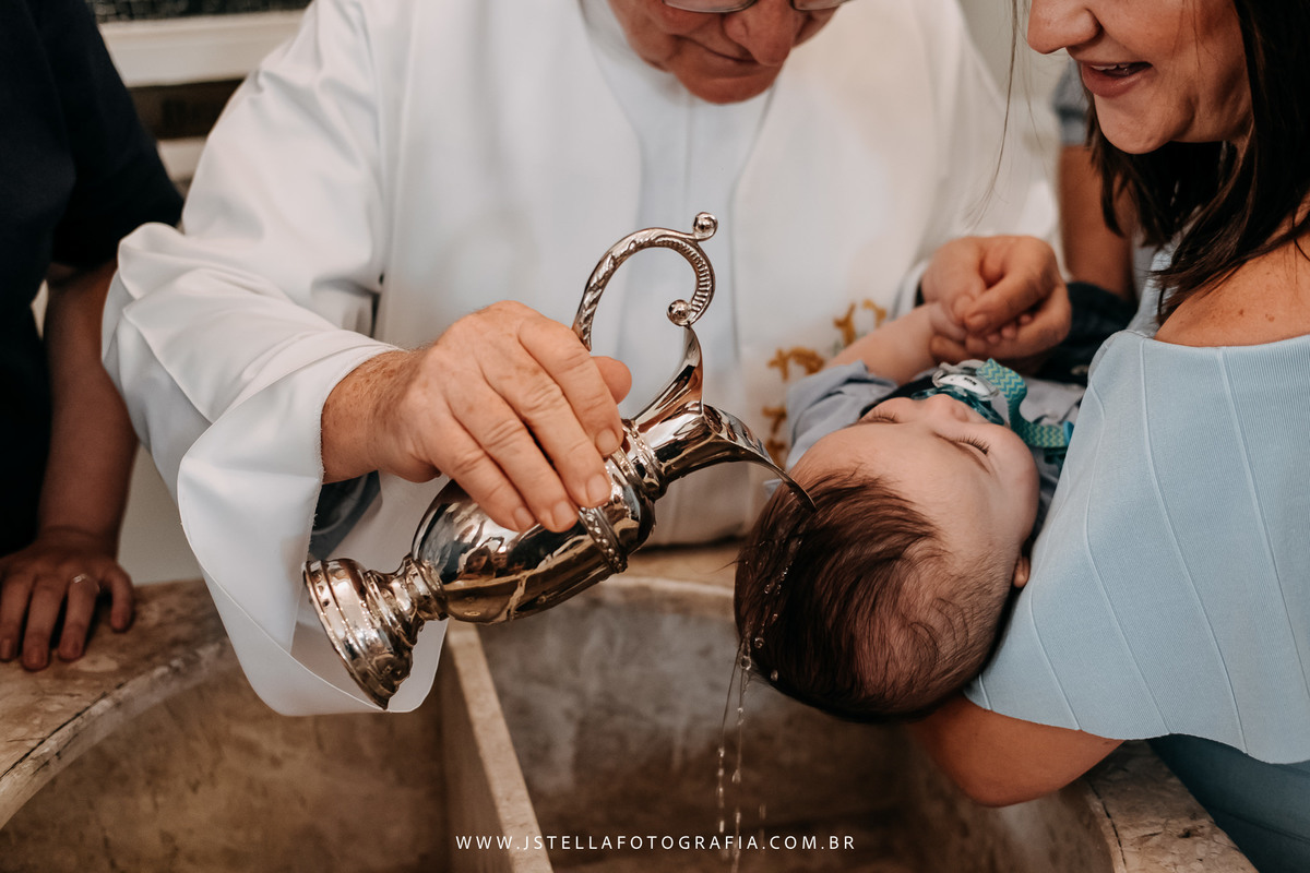 fotografia de batizado