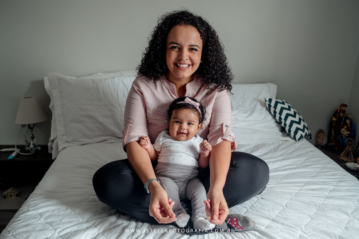 acompanhamento de bebê em casa