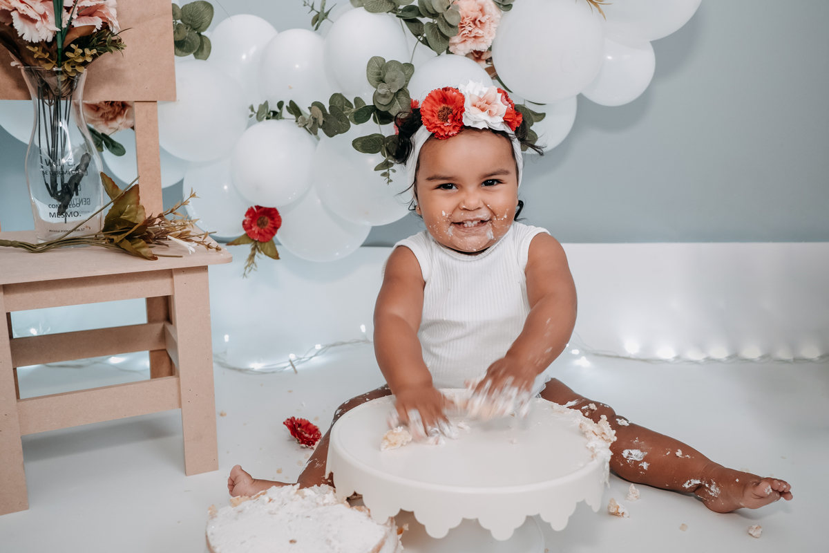 ensaio smash the cake