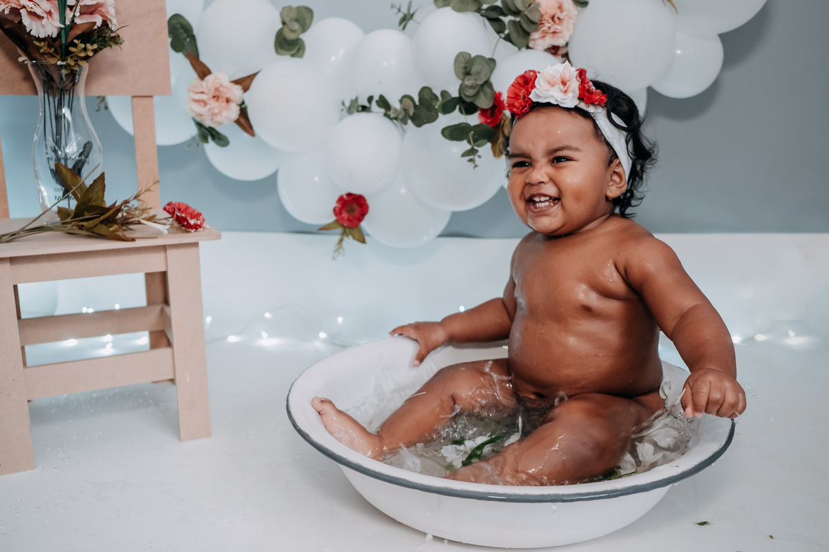 ensaio smash the cake