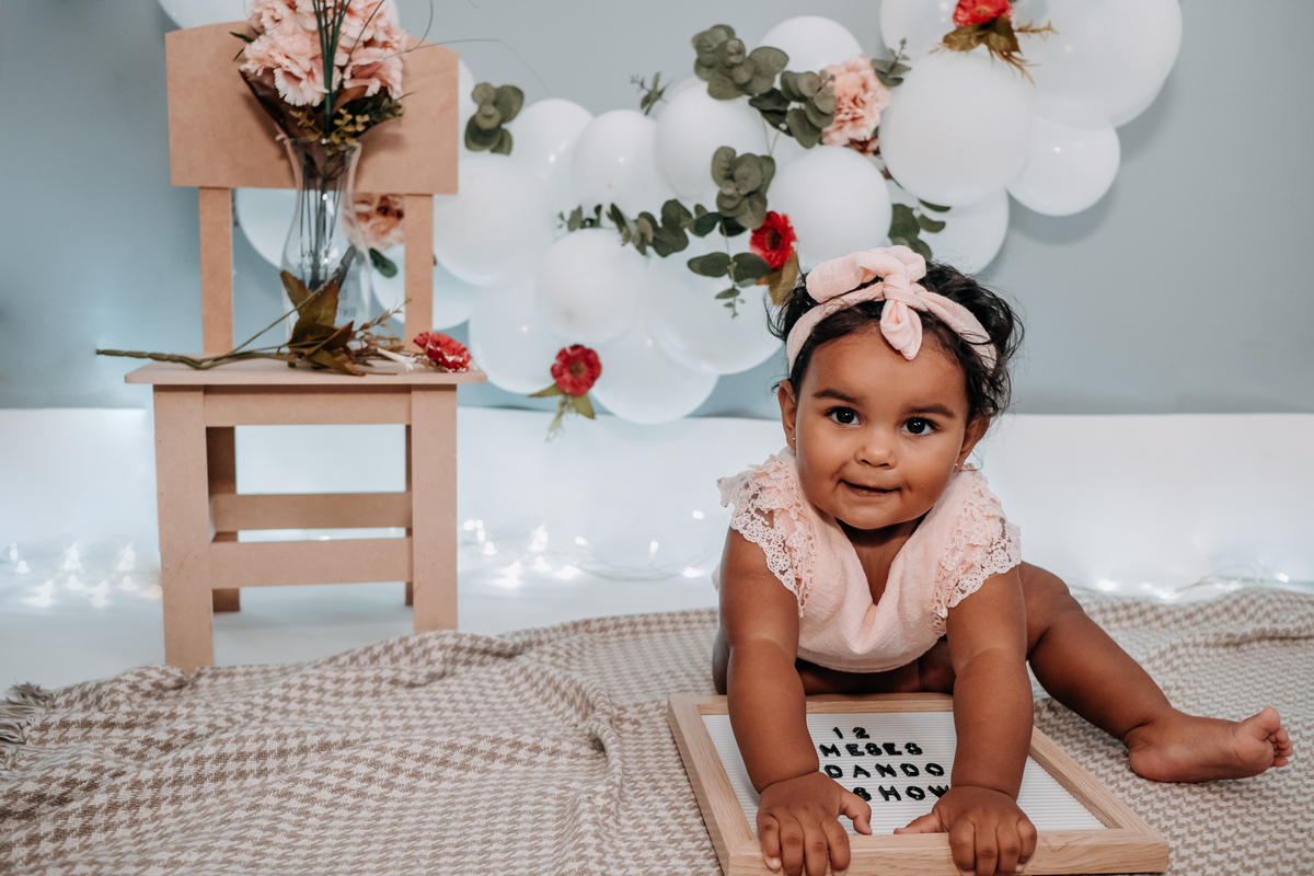 smash the cake antes do bolo