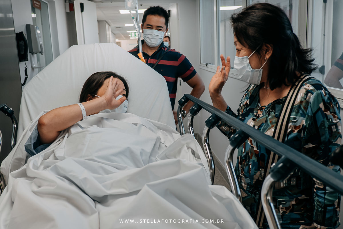 momentos antes do centro obstétrico albert einstein