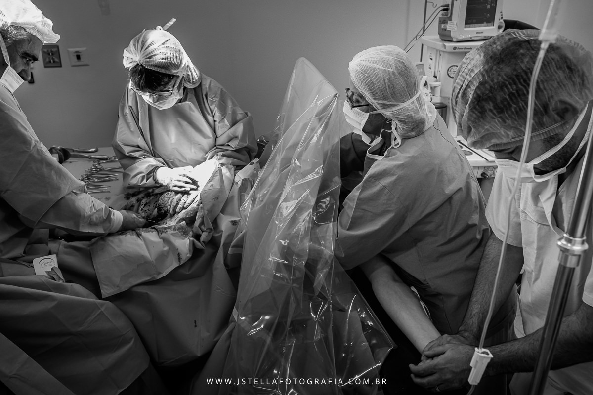 bebê nascendo santa joana