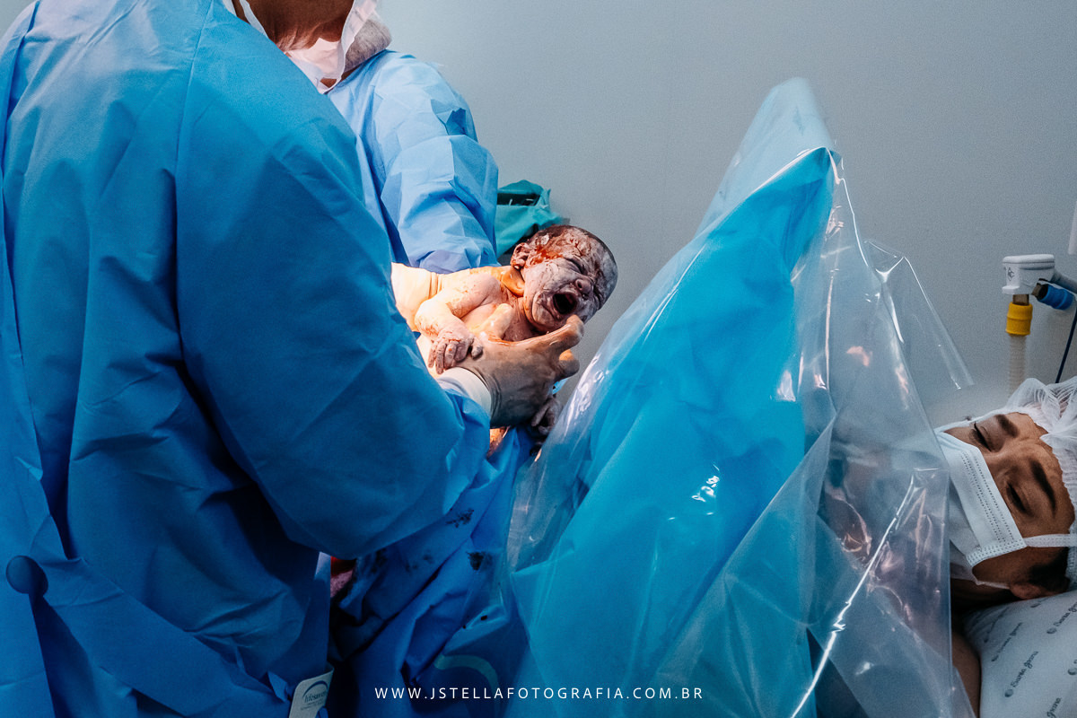 bebê nascendo santa joana