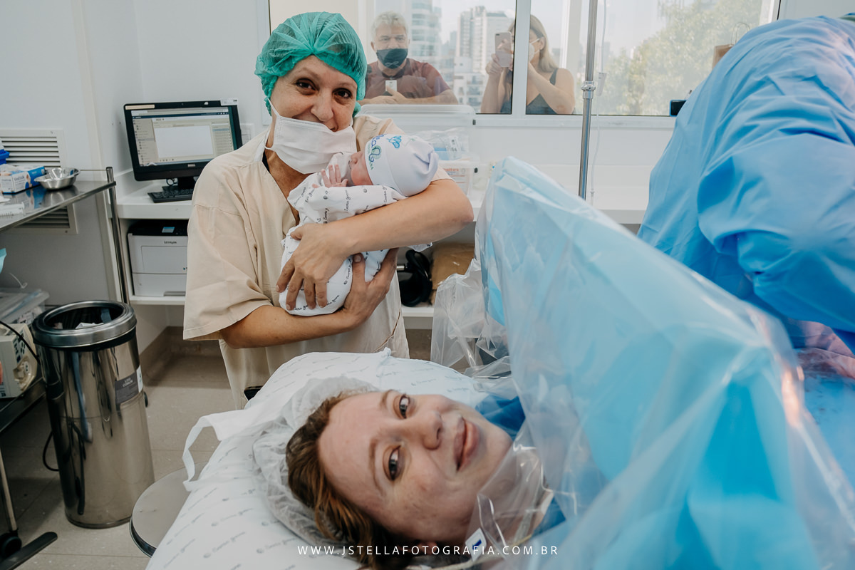 fotografia de parto