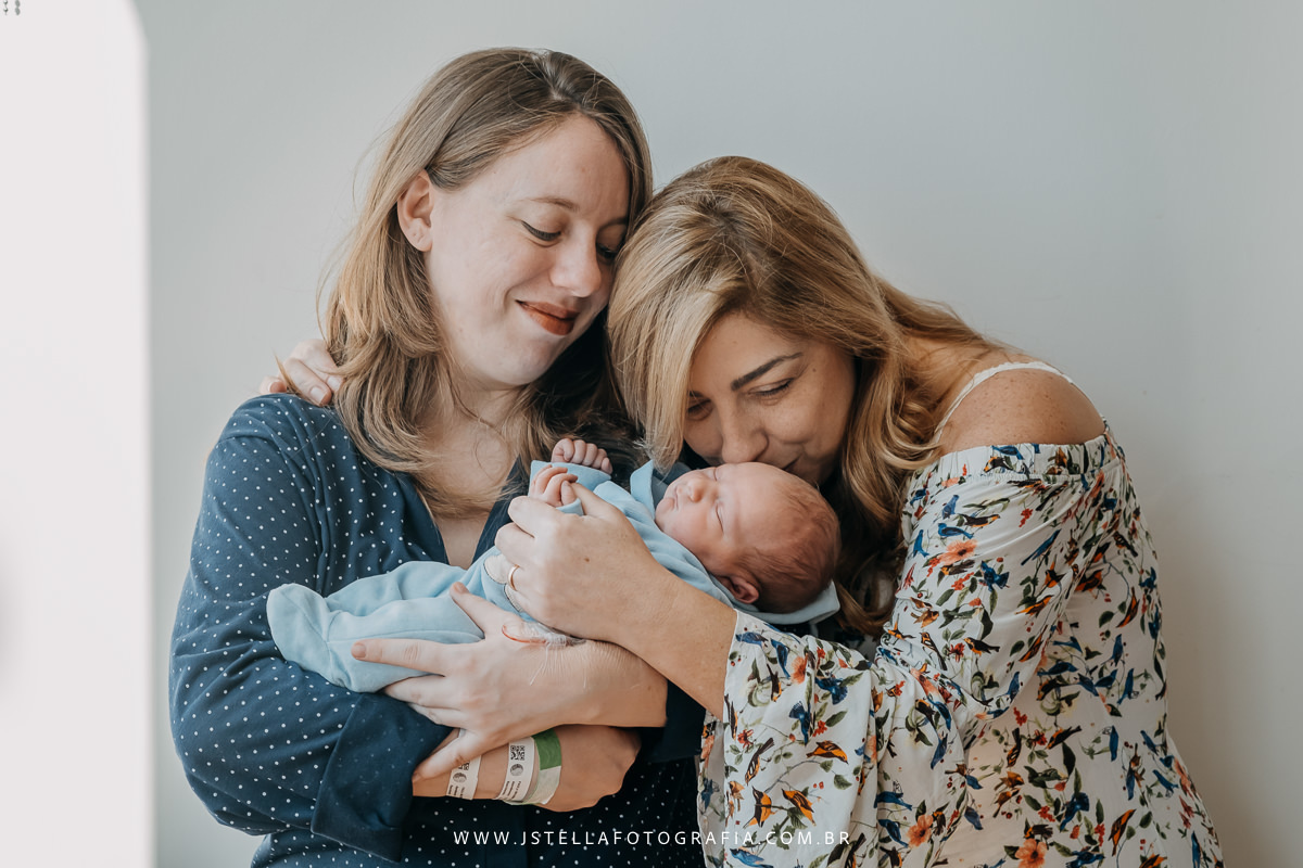 ensaio recém nascido na maternidade